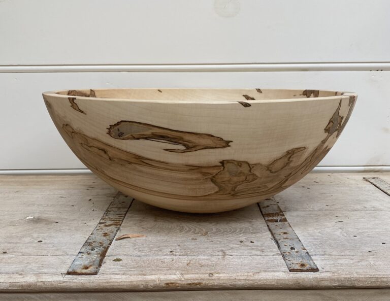maple wood bowl
