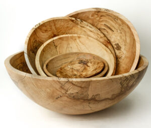 spalted maple round bowls proof dough dough rising spencer peterman