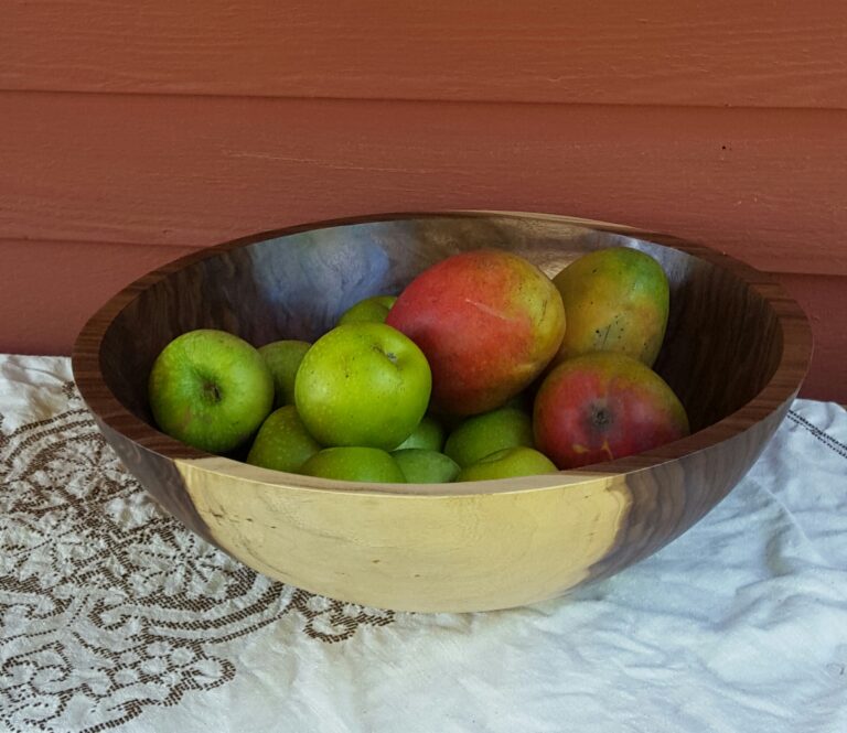 extra large Black Walnut wooden bowls