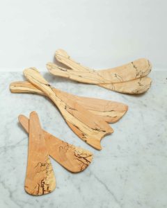 Spalted Maple wood Salad Tossers