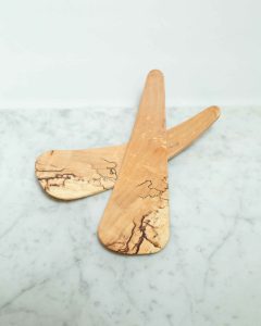 Spalted Maple Salad Tossers