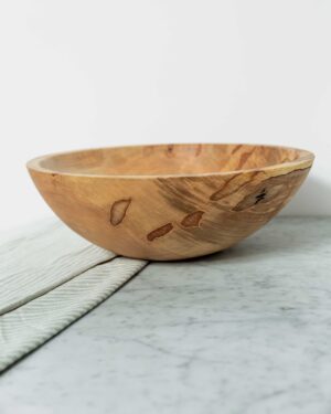 13" maple bowl