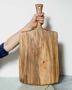 15" Live edge ambrosia maple handle board