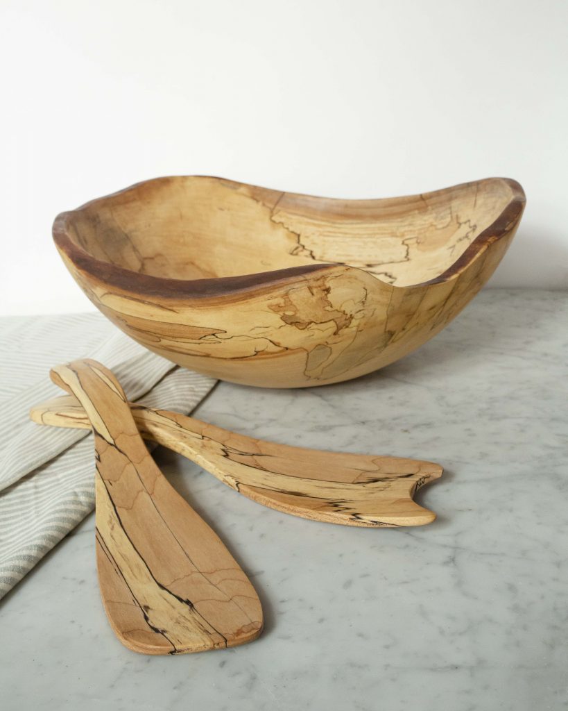 spalted maple tossers
