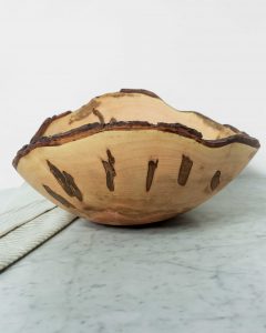 Live edge Ambrosia Maple Bowl
