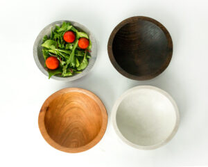 10" White, Black, Gray, Cherry Bowls