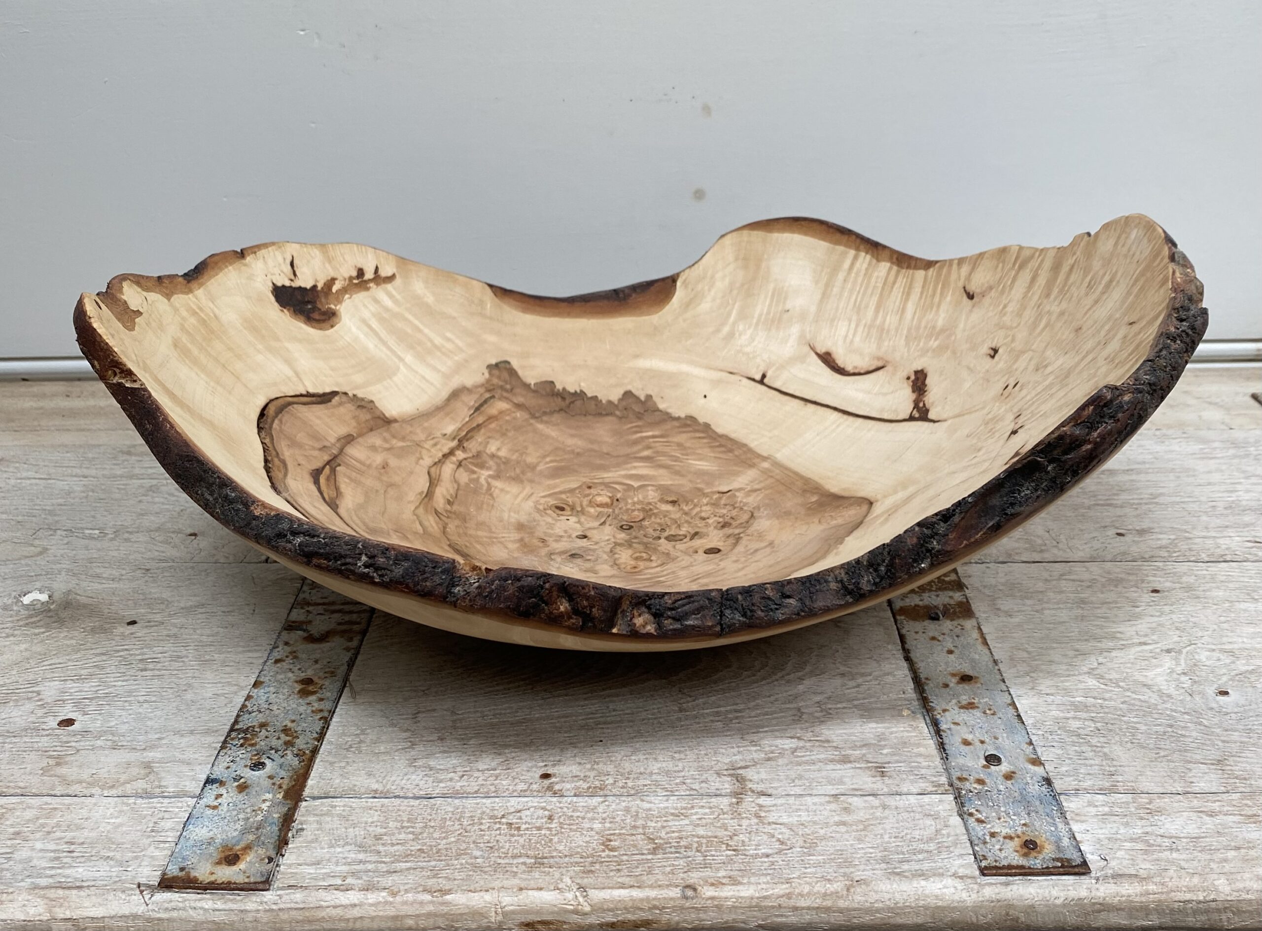 burl wood bowl