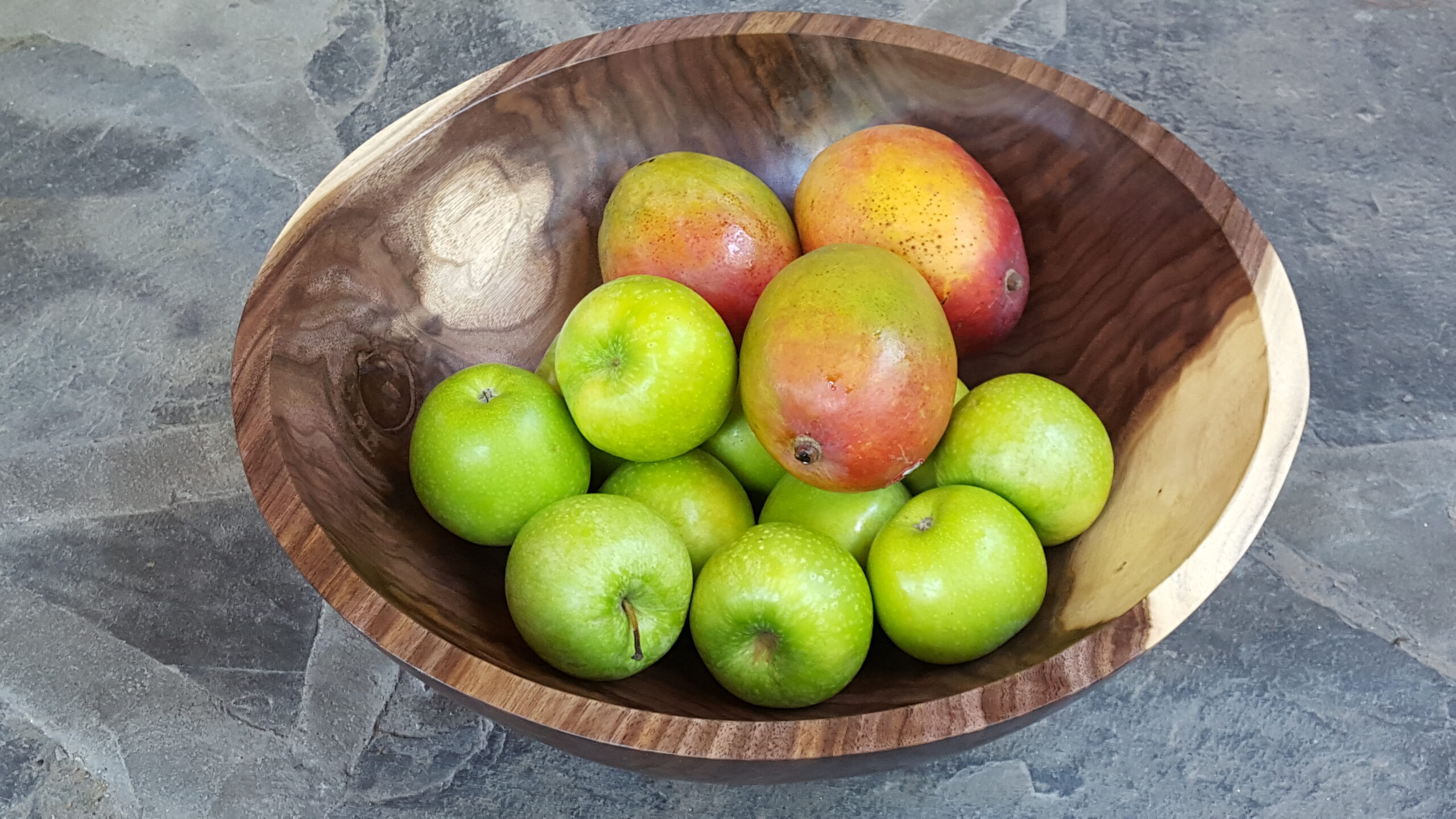 BOGO Sale 13" Cherry, Ambrosia or Black Walnut salad bowls buy one get 10" Free