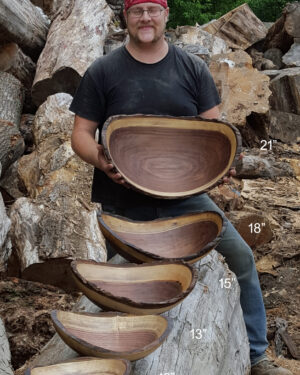 BLACK WALNUT OVALS