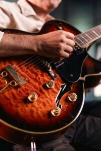 quilted maple guitar